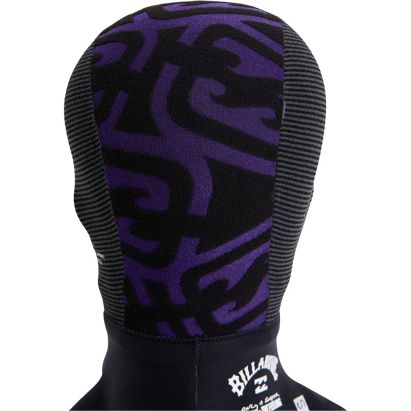 2026 Billabong Mens Furnace Ultra 2mm Hood ABYWW00167 - Black